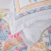 Karaca Home Dallias Fuşya %100 Pamuk Tek Kişilik Nevresim Takımı thumbnail 3