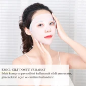 Tek Kullanımlık Pamuk Yüz Bakım Maskesi Face Yoga 10 'lu Maske - 2