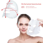Tek Kullanımlık Pamuk Yüz Bakım Maskesi Face Yoga 10 'lu Maske - 1