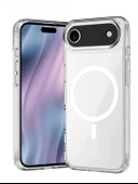 iPhone 17 Air için Uyumlu MagSafe özellikli Şeffaf Kılıf - 2