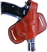 HOBBY MC 28 DERİ YARIM KELEBEK SİLAH DIŞ KILIF - 2