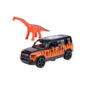 Çek Bırak Araç ve Dinazor  Oyun Seti - 6843-2D- Turuncu thumbnail 1