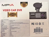 Ventus Mpia CC33 128GB 1080P Full Hd Araç Içi Kamera Ön Arka ve Iç Kayıt 3 Kamera Gece Görüşlü G Sensör Geniş Açı - 11