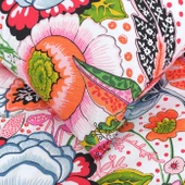 Sarah Anderson Mitsy Turuncu %100 Pamuk Çift Kişilik Nevresim Yastık Seti thumbnail 6