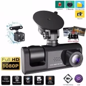 Ventus Mpia CC33 128GB 1080P Full Hd Araç Içi Kamera Ön Arka ve Iç Kayıt 3 Kamera Gece Görüşlü G Sensör Geniş Açı - 3