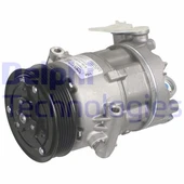 KLİMA KOMPRESÖRÜ FIAT EGEA 15 500L 12 1.3D MTJ 1.6 12V 6 KANAL 110 MM  51883101-52003007 - 1