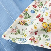 Karaca Home Noya %100 Pamuk Tek Kişilik Pike Takımı Mavi thumbnail 1