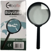 Bafix Büyüteç Cam Plastik Çerçeve 75 Mm Bfx Bcpc75 - 1