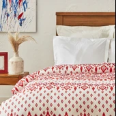 Karaca Home Jose Tek Kişilik Pike Kırmızı thumbnail 1