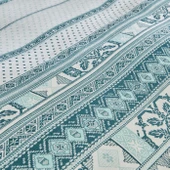 Karaca Home Efren %100 Pamuk Çift Kişilik Pike Takımı Yeşil thumbnail 4