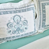 Karaca Home Efren %100 Pamuk Çift Kişilik Pike Takımı Yeşil thumbnail 5