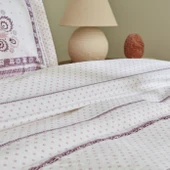 Karaca Home Efren %100 Pamuk Çift Kişilik Pike Takımı Mürdüm  thumbnail 8