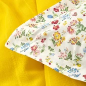 Karaca Home Noya %100 Pamuk Tek Kişilik Pike Takımı Sarı thumbnail 8