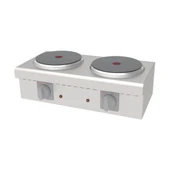 Atalay AEO-02 Set Üstü Mini Ocaklar Elektrikli - 2 pleytli - 380 V - 1