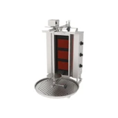 Atalay ADGC-3-U Döner Makineleri Gazlı Camlı Üstten Motorlu - 3 Radyanlı - 230 V - 1