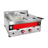 Mars MF-8G+8G 8+8 Lt Fritöz Gazlı - 1