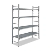 Empero EMP.50557-18 Polipropilen Raflar Düz Tablalı En 557x50x180 cm - 1