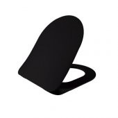 Creavit Duck Yavaş Kapanan Klozet Kapağı (Mat Siyah) KC0903.01.1400E - 1