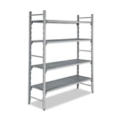 Empero EMP.50374-18 Polipropilen Raflar Düz Tablalı En 374x50x180 cm - 1