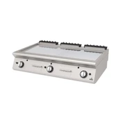 Atalay AGI-873 ND CR Izgara Setüstü Yarı Oluklu Yarı Düz Krom 80x73x30 cm Lpg/Ng - 1