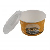 Hayal Sepeti Kapaklı Karton Çorba Kasesi 25 Adet - 2