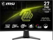MSI MAG 27C6F 27" 0.5 ms Full HD Curved 180 Hz Oyuncu Monitörü - 1