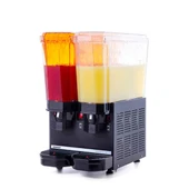 Samixir 40.SSB Klasik Twin Soğuk İçecek Dispenseri, 20+20 L, Fıskiyeli, Siyah - 1