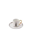 STD Art 6 Kişilik Kahve Fincanı Takımı 80 Ml Klasik - 6