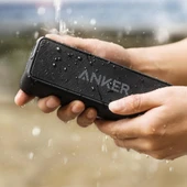 ANKER Soundcore 2 Bluetooth Hoparlör - 12W Stereo Ses - IPX5 Suya Dayanıklılık - 24 Saate Varan Şarj - Siyah - A3105 (Anker Türkiye Garantili) - 5