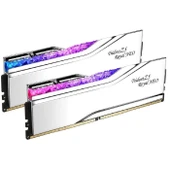 F5-6000J2636H16GX2-TR5NS GSKILL TZ5 Royal Neo Silver RGB DDR5-6000Mhz CL26 32GB (2X16GB) DUAL (26-36-36-96) 1.45V AMD EXPO thumbnail 2
