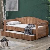 Yavrulu Karyola, Taht Yavrulu Yatak - Ceviz 1 Adet Comfort Yatak - 2