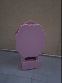 Zigon Çanta 90541 Yonca Takım Dörtlü Model Ahşap MDF Parlak Pembe Renk El Yapım thumbnail 2