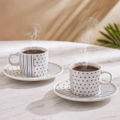 Güral Porselen Mental 4 Parça Çay Fincan Takımı 65481 - 1