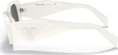 Prada SPR 17W 1425S0 White-Dark Grey Kadın Güneş Gözlüğü thumbnail 3