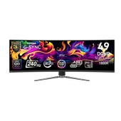 MSI MPG 491CQPX QD-OLED 49" 0.03 ms Dual QHD Curved 240 Hz Oyuncu Monitörü - 1