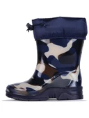 Arısan Su Geçirmez Kaydırmaz Taban Erkek Kız Unisex Kürklü Çocuk Yağmur Çizmesi Kar Botu AI100 thumbnail 6