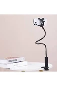 Flexible Esnek Yatak Masa Üstü Telefon Tutacağı Siyah 80906 - 1