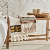 Karaca Home Arslantepe Melid Peştemal Ekru 70x140 cm thumbnail 2