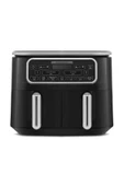 Air Pro Cook Duo Tandır XXXL 4+4 Litre Airfryer Fritöz Black Silver 8 Kişilik - 4