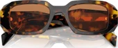 Prada SPR 17W VAU2Z1 Tortoise-Dark Brown Kadın Güneş Gözlüğü thumbnail 3