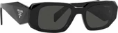 Prada SPR 17W 1AB5S0 Black-Dark Grey Kadın Güneş Gözlüğü thumbnail 2
