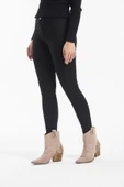 Tref Jns Siyah Yüksek Bel Skinny Jeans Toparlayıcı Kot Pantolon - 2