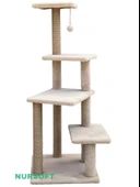 Nursoft Premium Tırmalama Tahtası Çok Katlı Uzun Büyük Boy Kedi Koltuk Tırmalama Koruyucu thumbnail 3