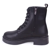 Dagoster DZA07-127582 Siyah Günlük Düz Topuk Kadın Bot - 3