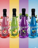 FESLEĞEN TOHUMLU AÇAİ,KAVUN,LİÇİ,İSABELLA AROMALI 4'LÜ SET 330 ML - 1