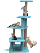 Nursoft Premium Tırmalama Tahtası Çok Katlı Uzun Büyük Boy Kedi Koltuk Tırmalama Koruyucu thumbnail 1