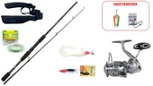 Okuma Wave Power 274 cm 7-30 gr & Ryujı Dıamond 4000M Spin Seti thumbnail 1
