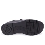 Dagoster DZA07-1309045 Siyah Ortopedik Günlük Deri Kadın Ayakkabı thumbnail 4