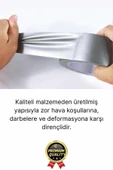 5 Adet Ekstra Güçlü Dayanıklı Su Geçirmez Sızdırmaz Yalıtım İzolasyon Gri Tamir Bandı 10 Mt 48 Mm thumbnail 3