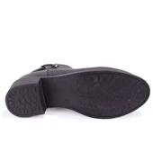 Dagoster DZA07-6822164 Siyah  Günlük Topuklu Kadın Bot - 4